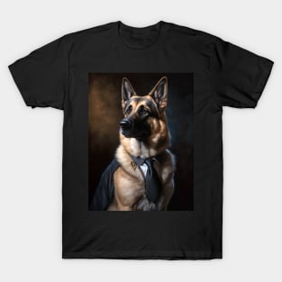 Royal Portrait of a German Shepherd T-Shirt